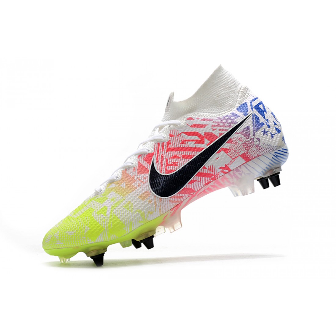 nike mercurial superfly white rainbow